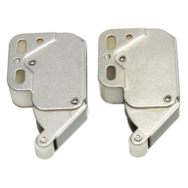 2pcs Mini Tip Catch Spring Loaded Cupboard Caravan Door Cabinet Boat Latch Lock