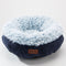 Cozy Solid Fleece Round Pet Bed
