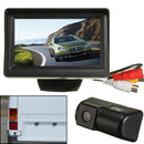 Car Monitor Rear View Reversing Camera Kit CCD 4.3 Inch  for Transit Connect