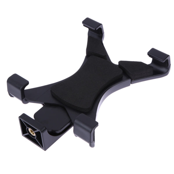 Universal Tablet Tripod Mount Holder Bracket Clip with 1/4" Thread Adapter for iPad Smartphone