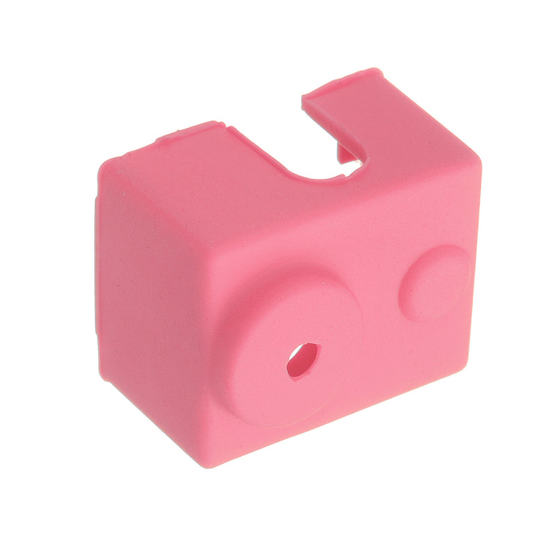 10pcs Pink Universal Hotend Block Insulation Sock Silicone Case For 3D Printer