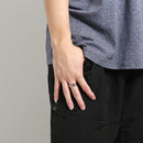 Trendy Stainless Steel Finger Ring Rainbow Rhinestone Ring Wholesale for Men