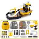 DIY Wheels Magic Track Car Model Toys Kids Boys Knapsack Bag Gifts