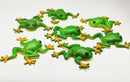 TPR Frog Model Squeeze Soft Stretch Toy 15cm Realistic Frog Novelties April Fool's Day Tricky Toys Creative Decompression Decoration