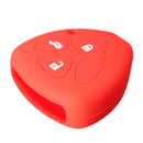 3-Button Silicone Remote Key Cover Fob Case for Toyota Avensis RAV4 Scion