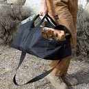 Outdoor Portable Firewood Log Carrier Bag Camping BBQ Wood Holder Storage Pouch Tote Organizer
