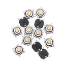 750pcs 10 Types Tactile Push Button Touch Switch Remote Keys Button Microswitch for school education Lab DIY Kit