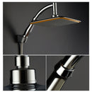 8 Inch Rainfall Shower Head Bathroom Square Shower Head Pressurized Shower Spray