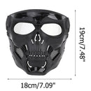 WOSPORT Skull Airsoft Paintball Mask Full Face Tactical Mask For Halloween