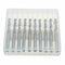 10pcs 1/8 Inch Shank 2 Flutes Carbide Ball Nose End Mills 17mm 2 Flute CNC Cutting Tool