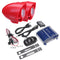 4inch Motorcycle Audio Remote Sound System bluetooth SD USB MP3 FM Radio w/ LED light