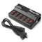 10 USB 2.0 Ports 5V 12A Charging Station Universal Charger Power Adapter