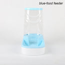 3.8L Large Automatic Pet Food Drink Dispenser Dog Cat Feeder Water Bowl Dish Pets Automatic Waterer Food Feeder Dispenser