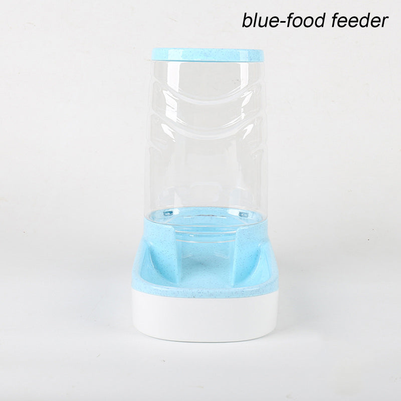 3.8L Large Automatic Pet Food Drink Dispenser Dog Cat Feeder Water Bowl Dish Pets Automatic Waterer Food Feeder Dispenser