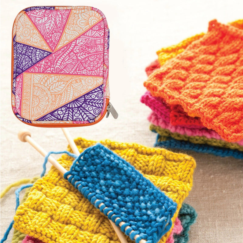 Needle Knitting Storage Bag Crochet Hooks Thread Sewing Kit Case Organizer Packs