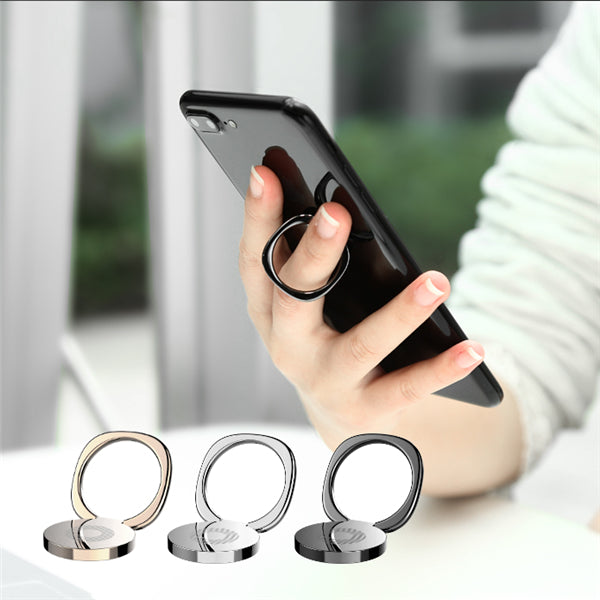 Baseus Universal 360 Adjustable Collapsible Desktop Bracket Ring Holder for iPhone Samsung Xiaomi