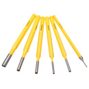 6pcs 150mm Pin Punch Kit Set Solid Hole Punch Chisel Machining Maintenance Wooden Woodworking Tool