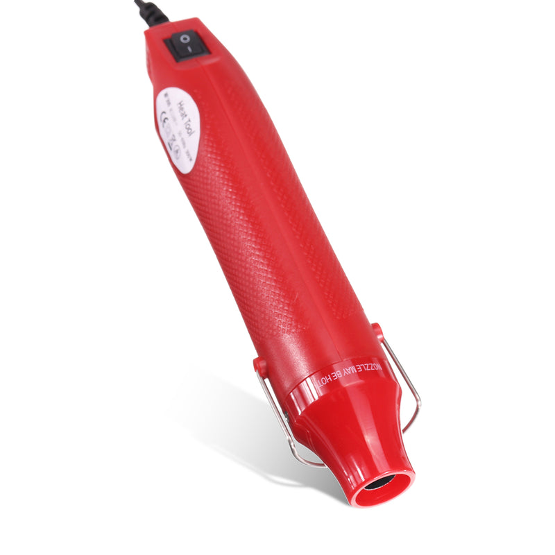 220V 200C/390F Soft Clay Hot Air G un Heat Shrinkable Sheet Setting Tool Rubber Stamp DIY Tool Thermal Blower UK Plug