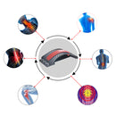 Back Massager Magic Stretcher Lumbar Support Spine Waist Pain Relax Fitness Tool