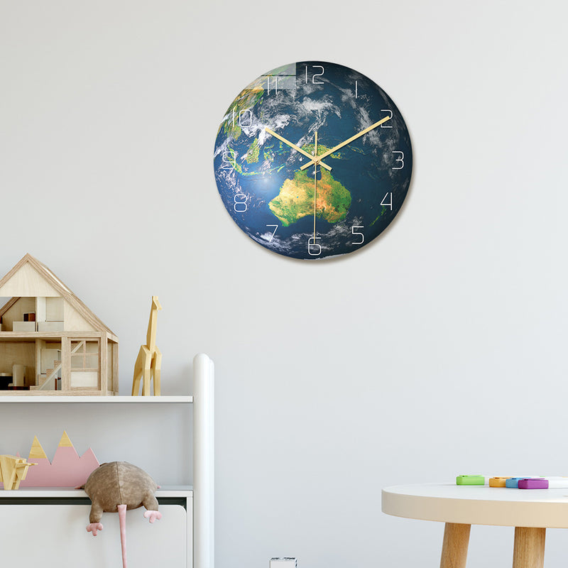 Loskii CC088 Creative Wall Clock Mute Wall Clock Quartz Wall Clock For Home Office Decorations