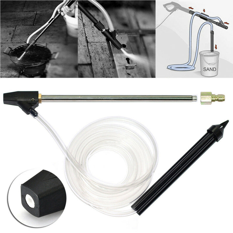 1/4 Inch Quick Connect High Pressure Washer Blasting Nozzle Wet Sand Blasting Nozzle