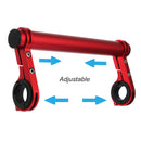 Bike Flashlight Holder Handle Bar Extender Mount Bracket Bicycle Accessories