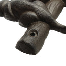 Cat Kitten Tail Cast Iron Wall Hook 6 Hooks Coat Keys Towel Rack Cloth Hanger Home Organizer