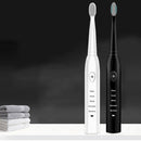 5 Gears Electric Toothbrush Waterproof Tooth Brush USB Rechargeable with Timer Charging Indicator with 8 Replacement Head
