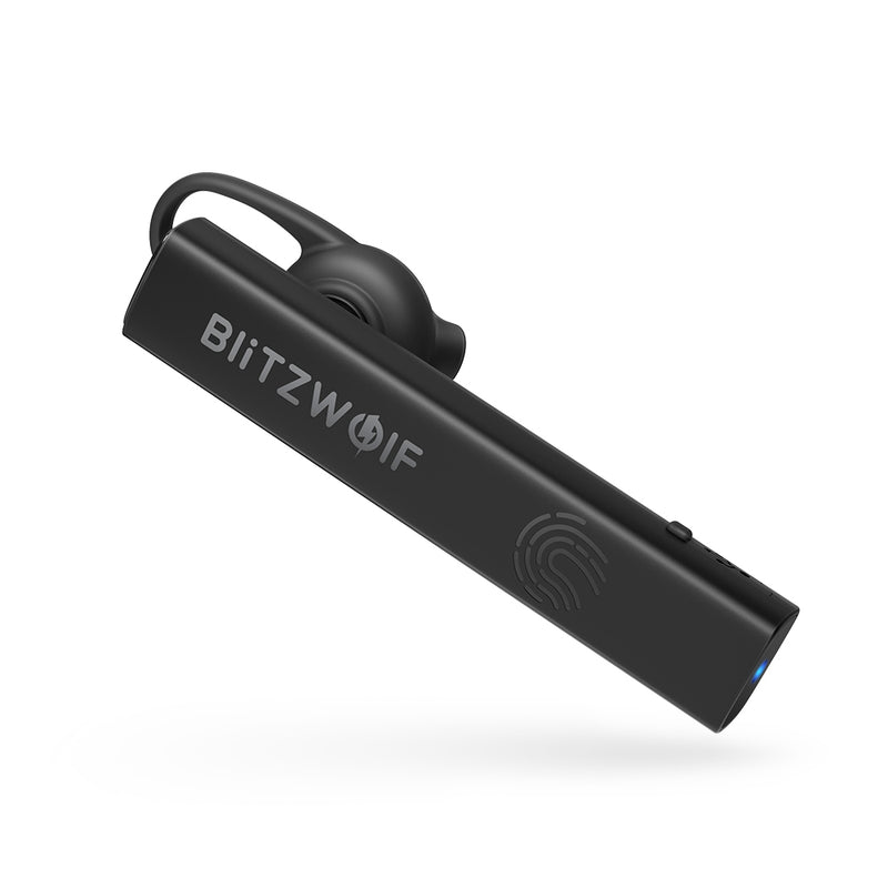 BlitzWolf BW-BH1 Wireless bluetooth Earphone HiFi Mini Light Smart Touch HD Calls Noise Cancelling Single Headphone