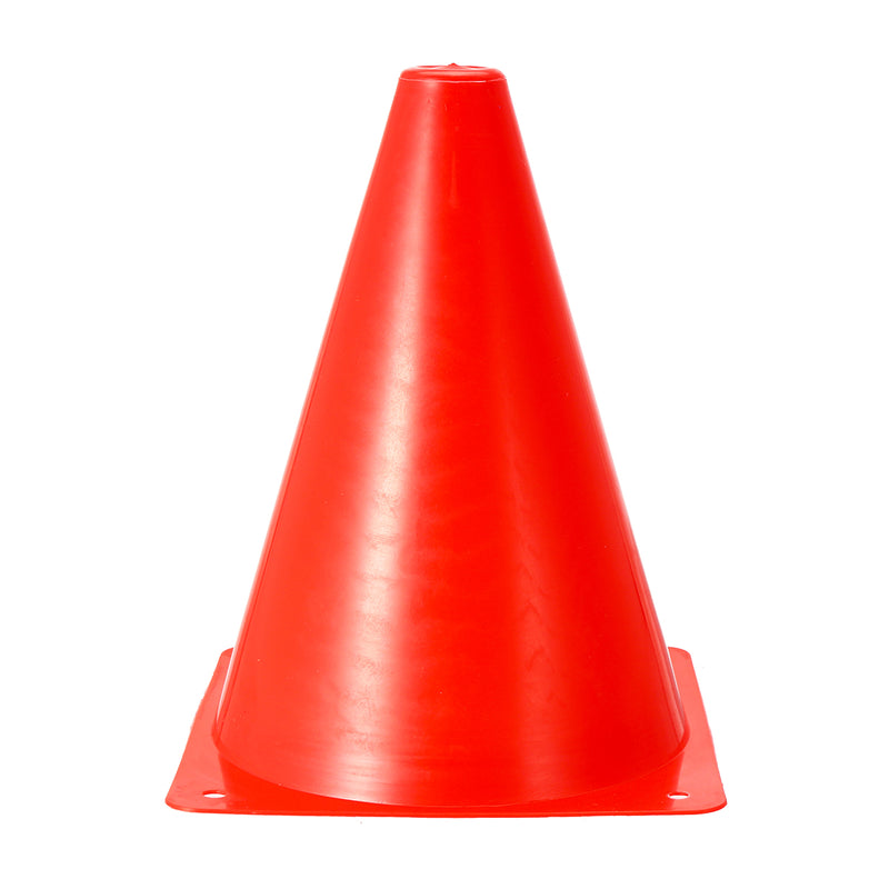 10Pcs/Set Plastic Training Cone Sport Marking Cups Soccer Basketball Skate Marker Outdoor Activity Supplies 18cm Colorful