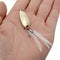 ZANLURE 10pcs Fishing Paillette Lure Bait Sequins Fishing Lure Treble Feather Hook