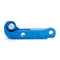 CNC Adapter Tire Increasing Turn Angle 25% -30% Drift Lock Kit For BMW E36 M3 Blue
