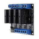 4 Channel DC 24V Relay Module Solid State High and low Level Trigger 240V2A