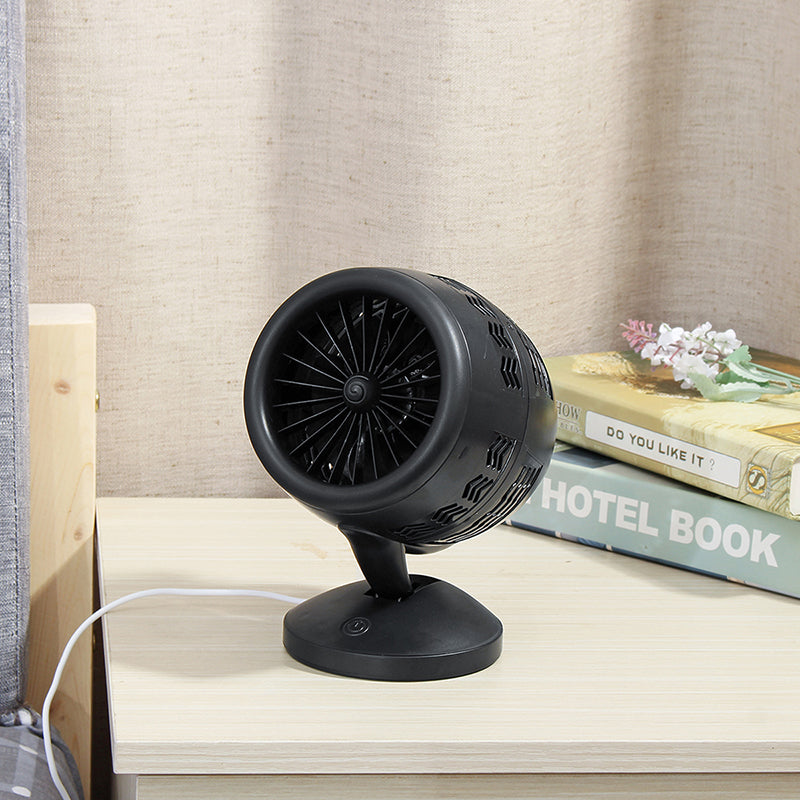 5V USB Household Electric Fan 2 Gears Small Mini Desktop Cooling Turbo Fan Touch Switch