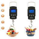 50kg Portable Digital Luggage Scale with 1m Ruler