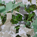 Outdoor Camping Woodland Leaves Digital Camouflage Net Tactical Double Layer Netting Web