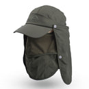 Naturehike Fishing Hat Foldable Detachable Sun Protection Breathable Mosquito Veil Camping Fishing Hiking Duck Tongue Hat