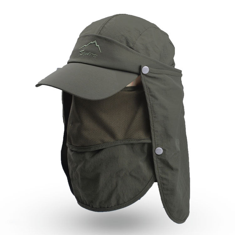 Naturehike Fishing Hat Foldable Detachable Sun Protection Breathable Mosquito Veil Camping Fishing Hiking Duck Tongue Hat