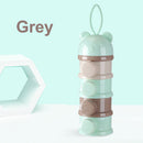 4-Layers Baby Kids Milk Powder Storage Box Formula Feeding Dispenser Container Kitchen Storage Container