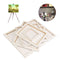 White Blank Square Canvas Painting Drawing Board Wooden Frame For Art Artist Oil Acrylic Paints
