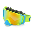 Motorcycle Skiing Googles Spherical Anti Fog Lens Biker Glasses Unisex