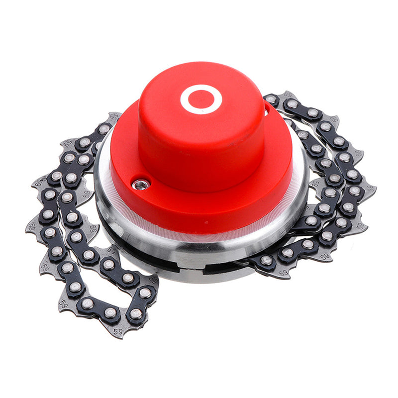 Trimmer Head Chain Brush Cutter with Bayonet Grass Trimmer Head for Lawnmower