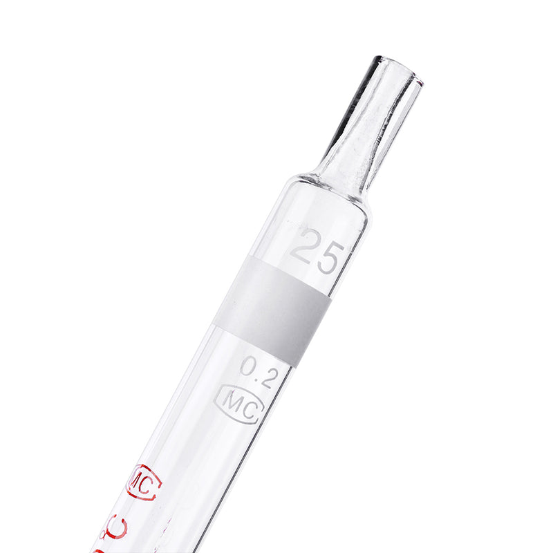 1/2/5/10/25ml Glass Long Pipette With Scale Lab Glassware Kit