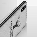 BAKEEY Deer Classic Canvas Cloth Shockproof Protective Case for Xiaomi Redmi 7A