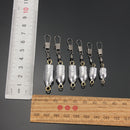 ZANLURE Fishing Sinker Fishing Rolling Swivel Sea Fishing Lead Weights Sinkers with Snap Swivels