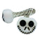 Halloween Lovely Skull Glass Water Pipes Herb Tube Portable