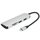 Bakeey 5 in1 Type C to Micro SD TF Card Reader Adapter For Macbook Tablet Laptop S10+ Note10