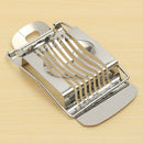Stainless Hard Boiled Egg Slicer Section Mushroom Tomato Kitchen Chopper Egg Separator