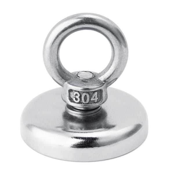 70KG D42mm Neodymium Recovery Fishing Magnet NJ42 Metal Sea River Treasure Recovery Magnet