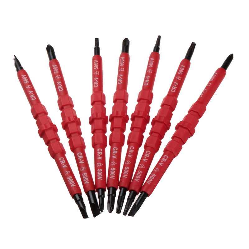 Raitool HT01 7pcs Electronic Insulated Hand Screwdriver Tools Accessory Set